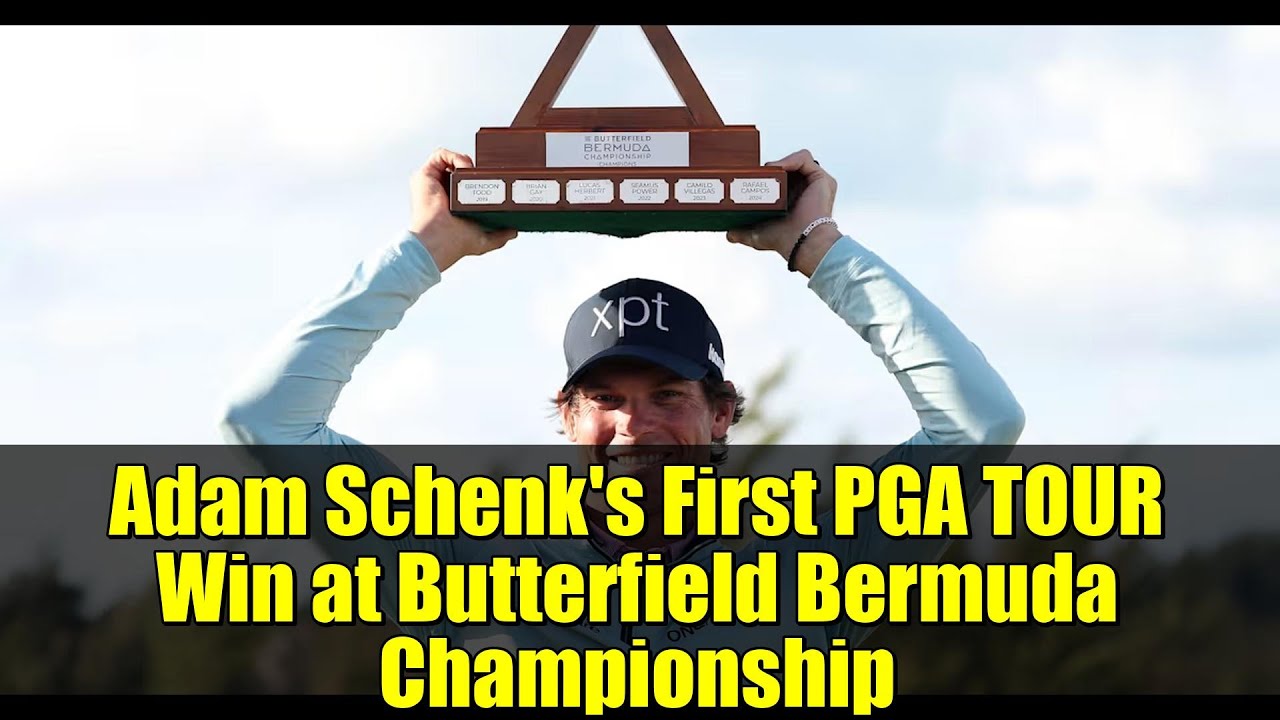 Adam Schenk’s First PGA TOUR Win at Butterfield Bermuda Championship | Golf Highlights Adam Schenk's First PGA TOUR Win at Butterfield Bermuda Championship | Golf Highlights