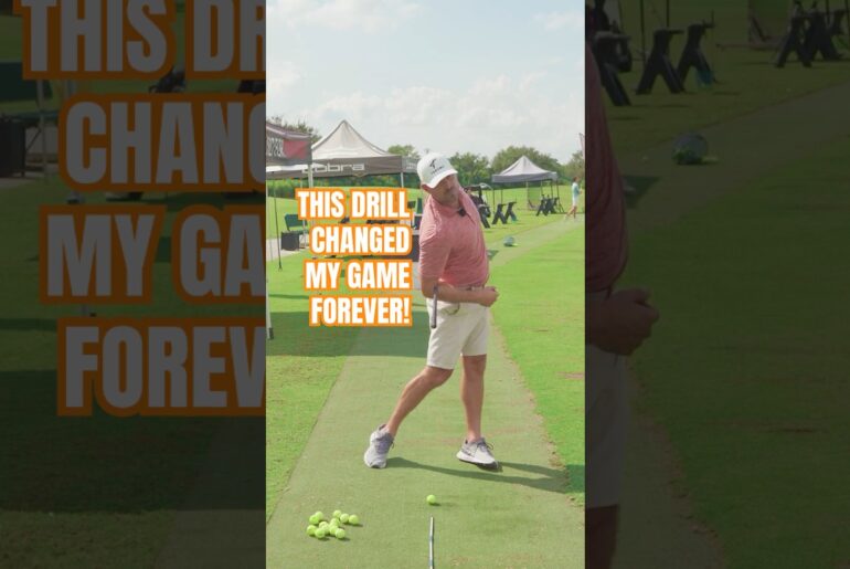 This Simple Drill Changed My Golf Game Forever #shorts #golf #golfswing #golftips #ericcogorno