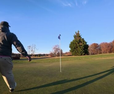 Hole 6 at Twin Lakes Golf Course Managing Mistakes and Staying Composed #GolfJourney #TheHappyGolf4