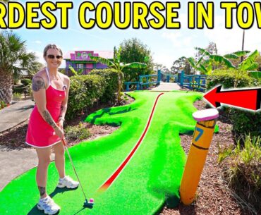 We Played the HARDEST Mini Golf Course in Myrtle Beach!