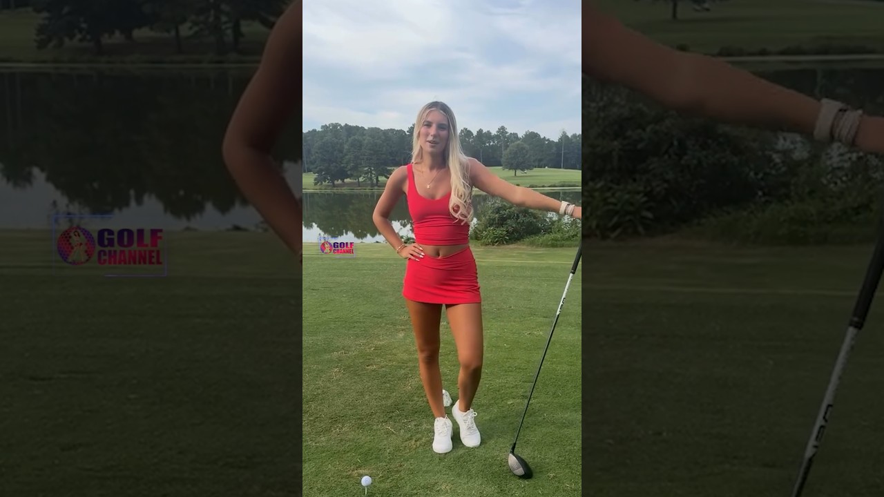 Amazing Golf Swing you need to see | Golf Girl awesome swing | Golf shorts | Ambie Bambi Amazing Golf Swing you need to see | Golf Girl awesome swing | Golf shorts | Ambie Bambi