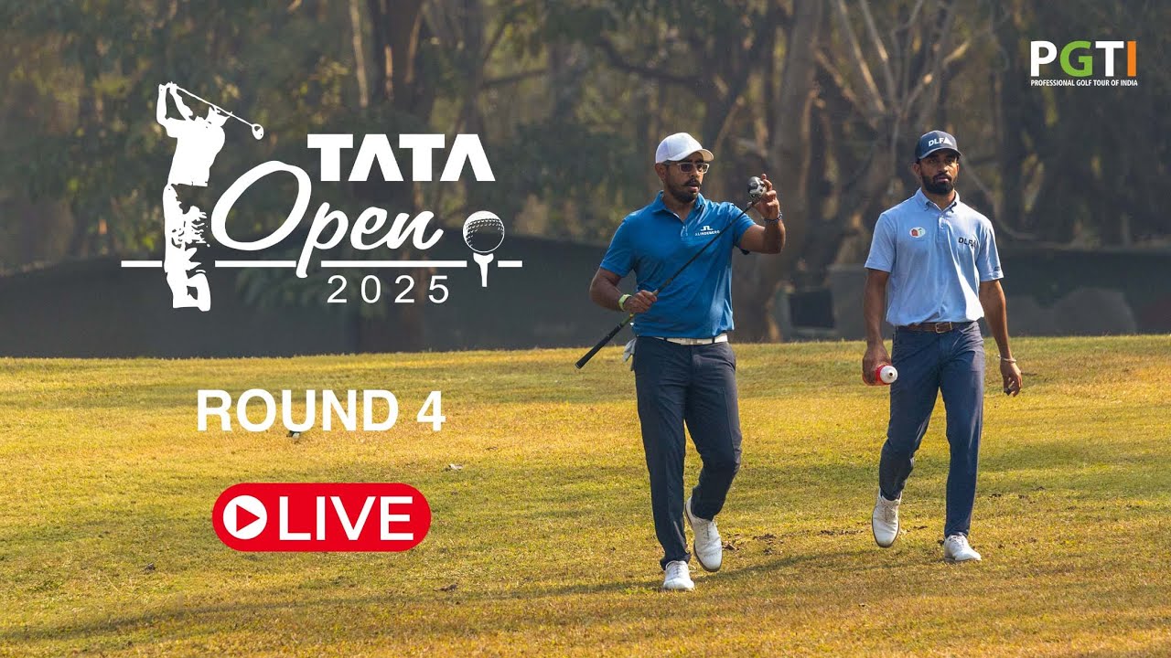 Round 4 Live Telecast | Tata Open 2025 | Golmuri and Beldih Golf Clubs, Jamshedpur | PGTI | Round 4 Live Telecast | Tata Open 2025 | Golmuri and Beldih Golf Clubs, Jamshedpur | PGTI |