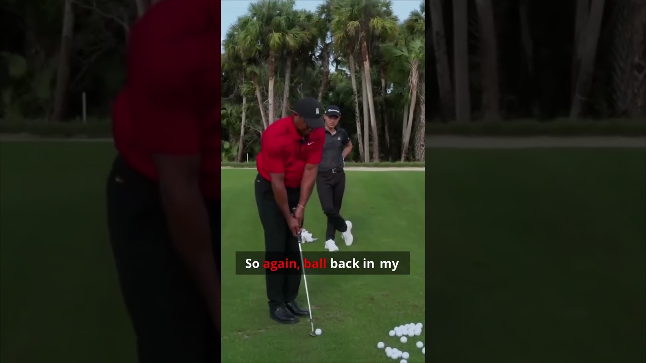 Tiger Woods confession: I am ALWAYS doing something with the ball. Tiger Woods confession: I am ALWAYS doing something with the ball.