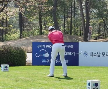 KPGA 이형준 프로 리듬과 템포 좋은 아이언 티샷 #golf #golfswing #골프스타 #골프 #골프스윙 #골프레슨 #아름다운골프장