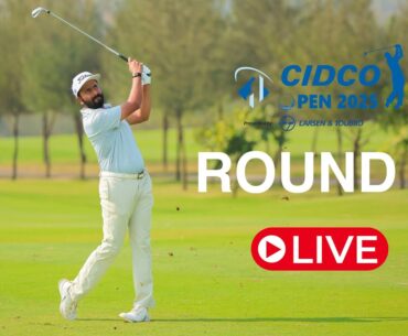 Round 4 Live Telecast | CIDCO Open 2025 presented by Larsen & Tourbo | Kharghar Valley Golf Course