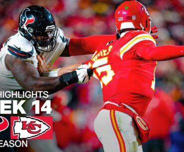 Houston Texans vs Kansas City Chiefs Game Highlights | 2025 NFL Season Week 14