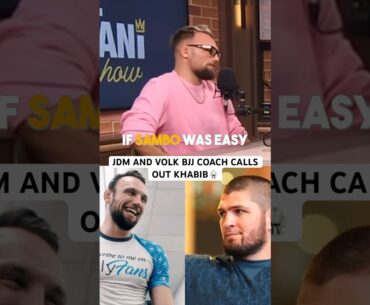 CRAIG JONES GOES OFF ON KHABIB, SAMBO AND HIS TEAM!