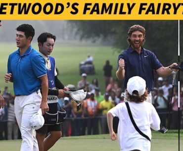 Fleetwood’s Touching Celebration: Father-Son Moment at DP World India Championship