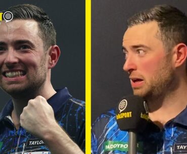 Luke Humphries REACTS to Beating Gabriel Clemens 4-2 in Round Three at the PDC World Championships!