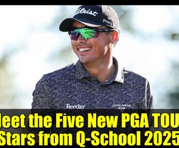 Meet the Five New PGA TOUR Stars from Q-School 2025