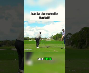 What Happens When Jason Day Copies Matt Wolff’s Swing😂