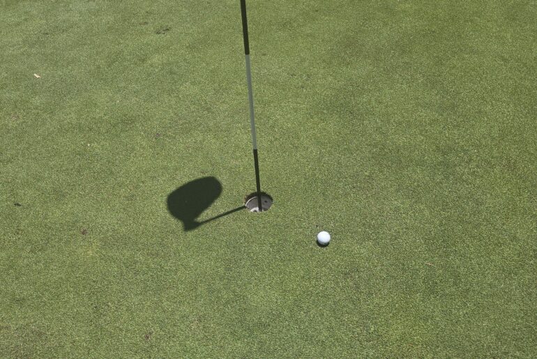 This close to my first hole in one 🥲