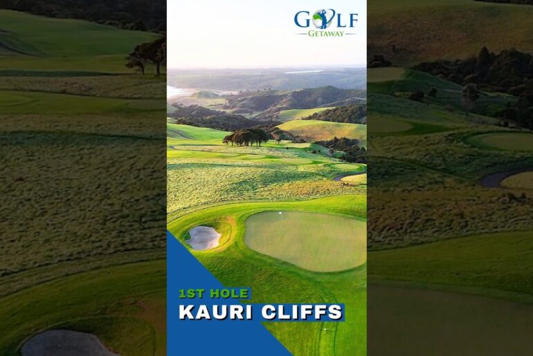 Kauri Cliffs - First Hole