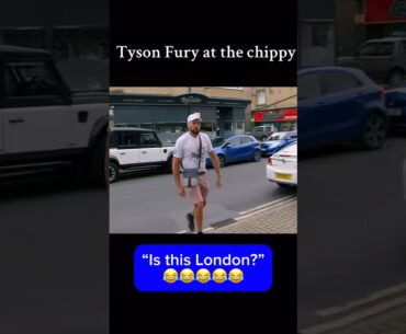 LONDON 😂 #tysonfury #tyson #fury #gypsyking #johnfury #boxing #boxingnews #fypシ #tommyfury #boxer