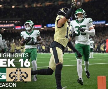 New York Jets vs. New Orleans Saints Game Highlights | NFL 2025 Season Week 16