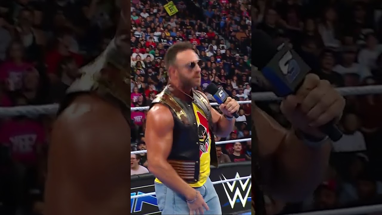 LA Knight is not holding back tonight LA Knight is not holding back tonight