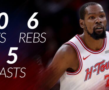 Kevin Durant 30 pts 6 rebs 5 asts vs Pacers 25/26 season