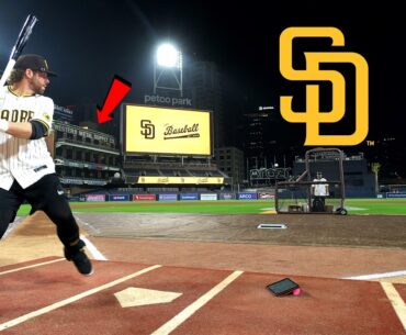 Can we hit the farthest ball ever hit at Petco Park? @Padres