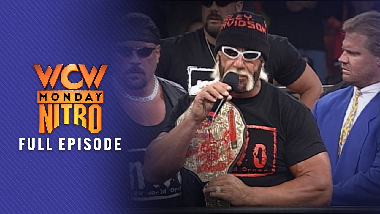 FULL EPISODE: Hogan reunites nWo; Nash vs. Giant: WCW Monday Nitro, Jan. 11, 1999 FULL EPISODE: Hogan reunites nWo; Nash vs. Giant: WCW Monday Nitro, Jan. 11, 1999