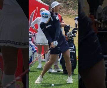 힘이 느꺄진다.엄청난 파워닷.지한솔프로 드라이브티샷 슬로우모션 스윙 #KOREA#GOLF#KLPGA#미녀#Beauty#골퍼#golfshorts#골프쇼츠#골프#swing#스윙_여행사