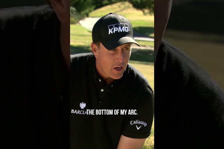 Phil Mickelson Use the Bounce in the Bunker #philmickelson #golf