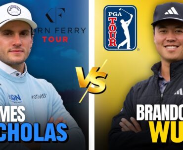 Can I beat Brandon Wu (World #582)? | Korn Ferry Tour vs PGA Tour | Pro vs Pro