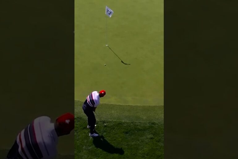 Scheffler's LUCK runs out! 😳