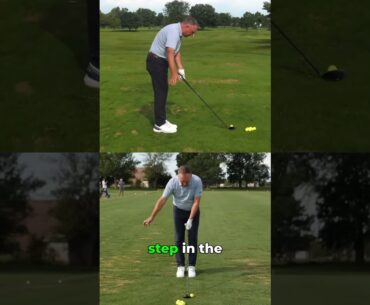How to actually aim a fairway wood #golf #golfswing