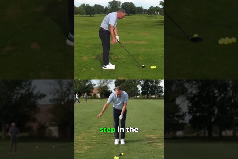 How to actually aim a fairway wood #golf #golfswing