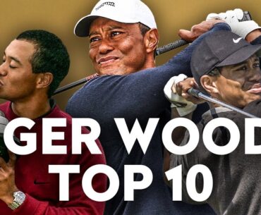 Tiger Woods’ TOP 10 BEST Shots at The Open