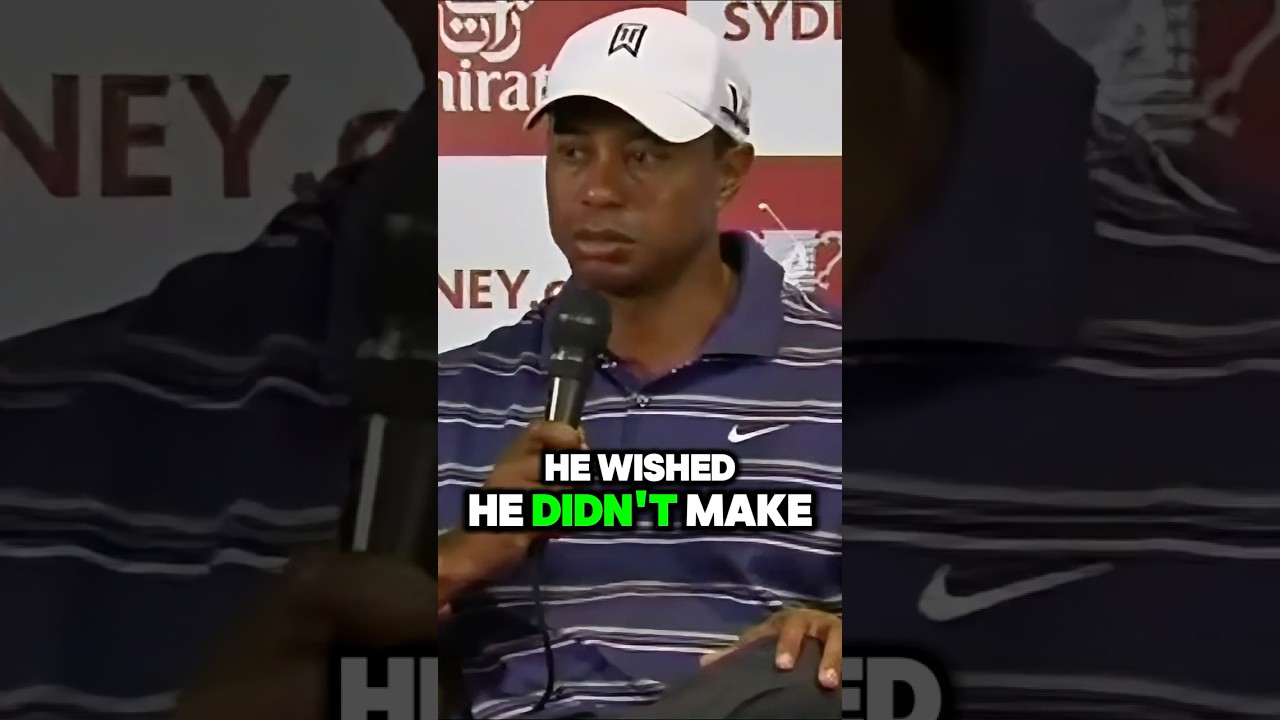Tiger Woods on Steve Williams Incident!?😧 #golfer #shorts
