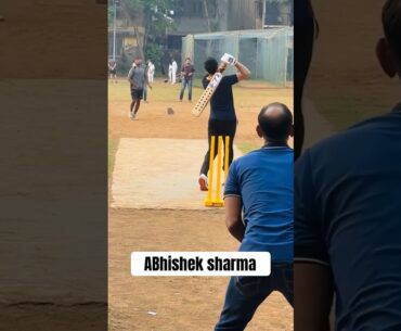 ABHISHEK SHARMA PLAYING TENNIS ! #ipl #abhisheksharma