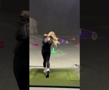 Amazing Golf Swing you need to see | Golf Girl awesome swing | Golf shorts | Jordan Biegel