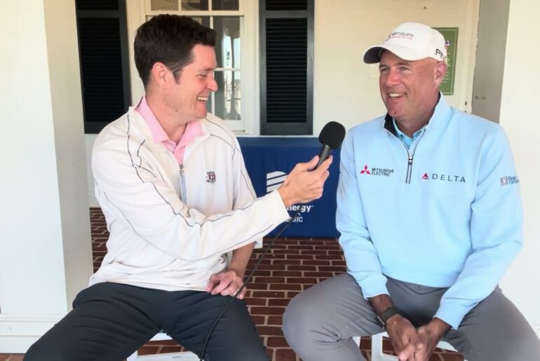 Stewart Cink on chance of Tiger Woods on the PGA Tour Champions, interest in US Ryder Cup captaincy