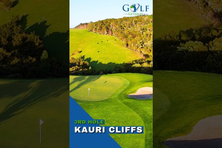 Kauri Cliffs - Third Hole