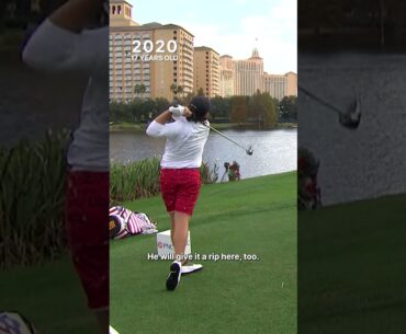 John Daly II Ripping the COVER off the golf ball over the years at PNC