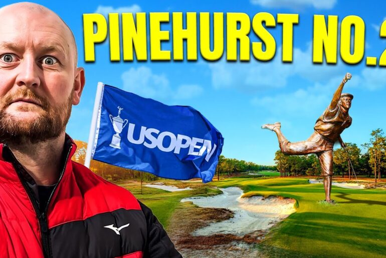 Can An AVERAGE PRO Break Par At The HARDEST US Open Course?! (Pinehurst No.2)