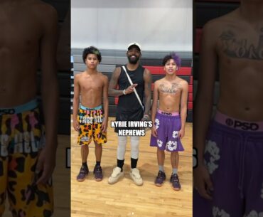 Kyrie Irving’s Nephews Play Just Like Him!