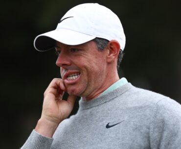 Rory McIlroy's Australian Open tilt hindered by discarded banana skin