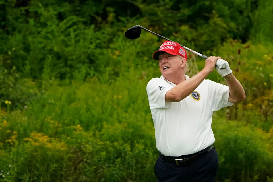 After a round of golf with Trump on November 16 at Mar-a-Lago, Gowdy raised Leiweke’s case and asked the president to help arrange a meeting with a federal prosecutor, according to the WSJ (Getty Images)
