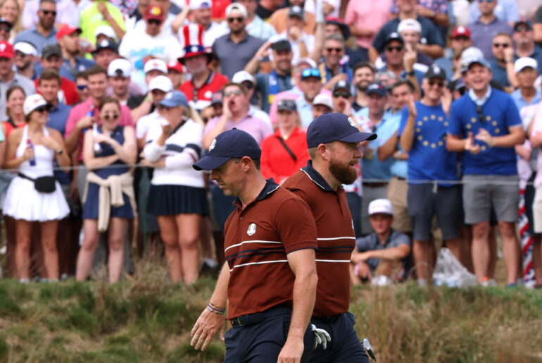 Rory McIlroy and Shane Lowry
