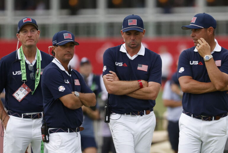 Team USA were stunned with the green speed at Bethpage