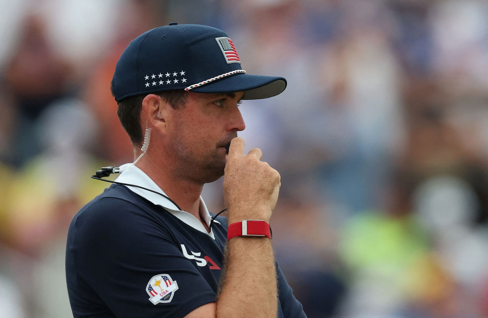 Defeated US Ryder Cup captain Keegan Bradley