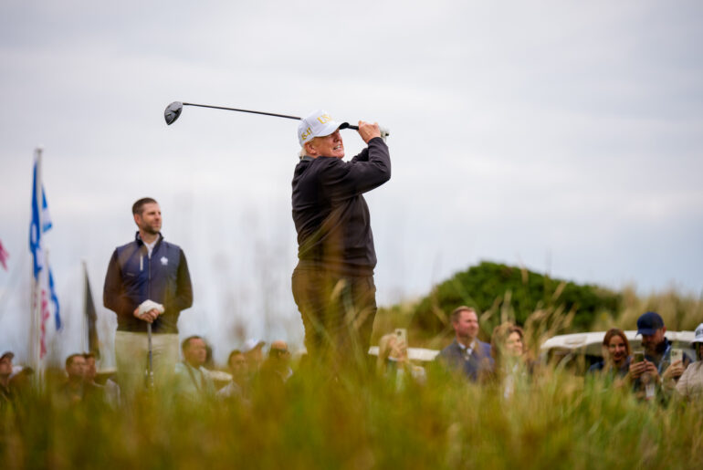 Trump picks fight over National Park Service public golf courses