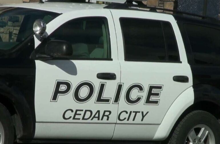 FILE – A Cedar City police vehicle on Sept. 15, 2023....