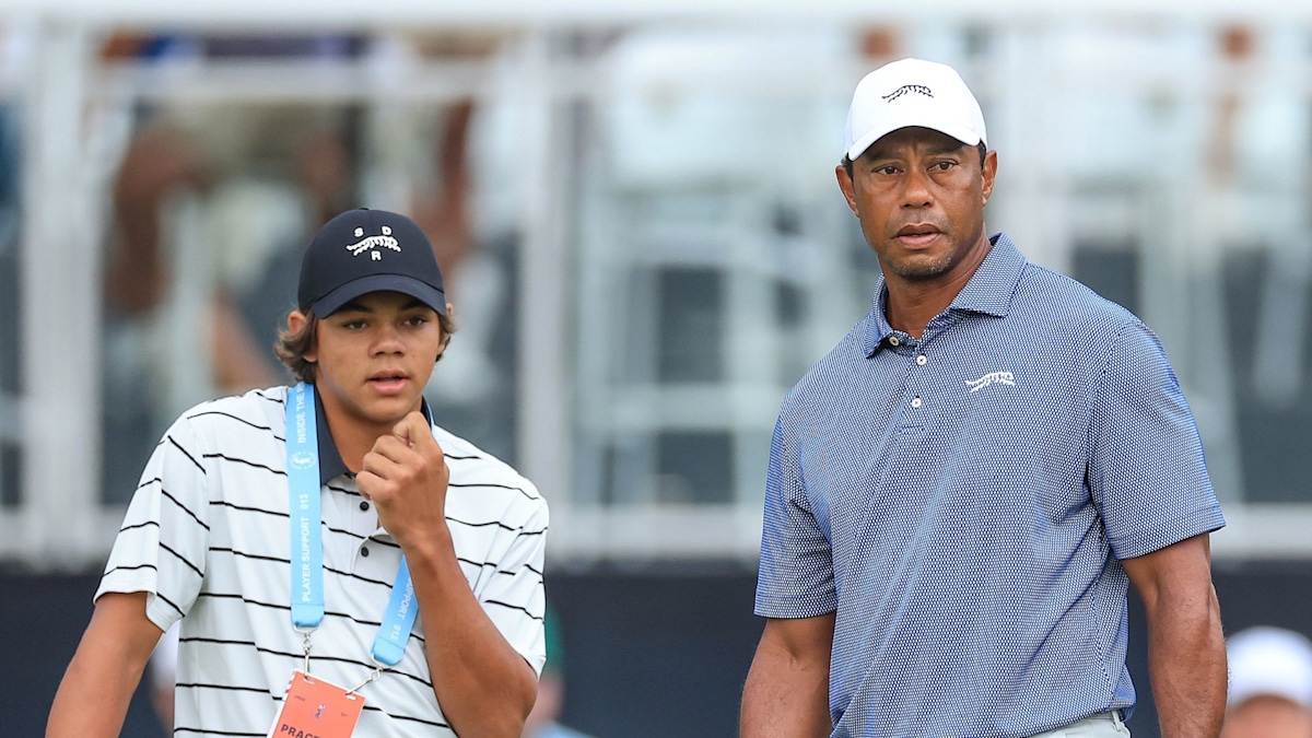 Tiger Woods makes rare comment on son Charlie ahead of next big move Tiger Woods makes rare comment on son Charlie ahead of next big move