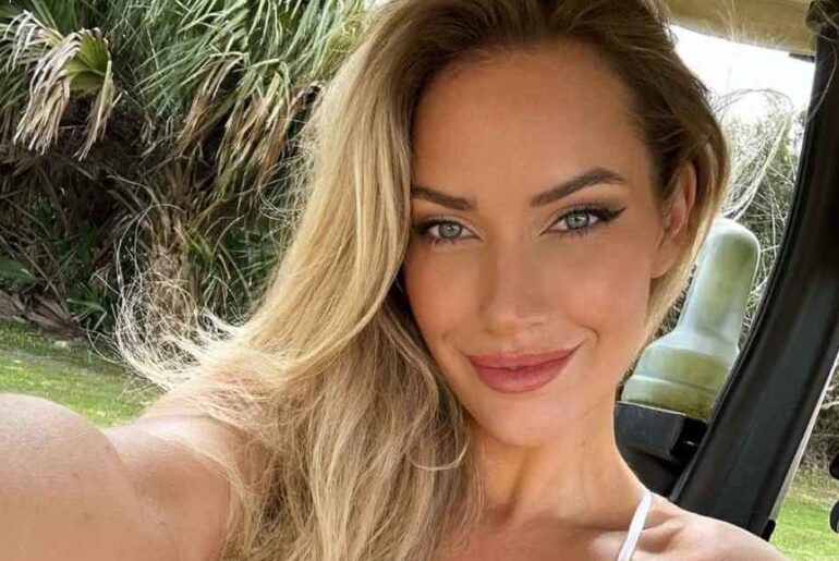 Paige Spiranac Turns Lace Lingerie Photo Into Wall Calendar