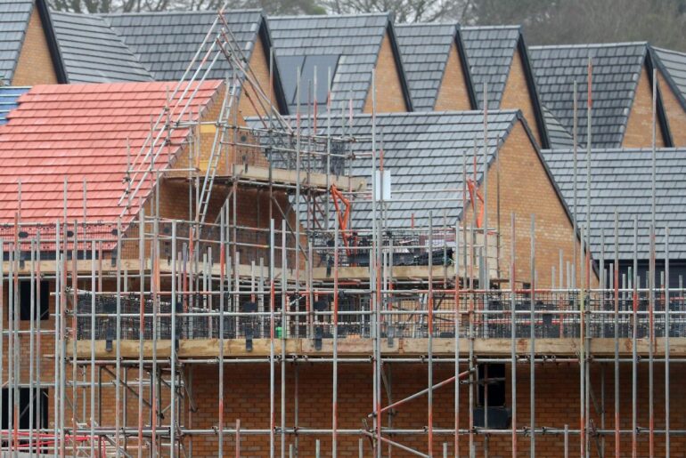 A proposed masterplan of the site.