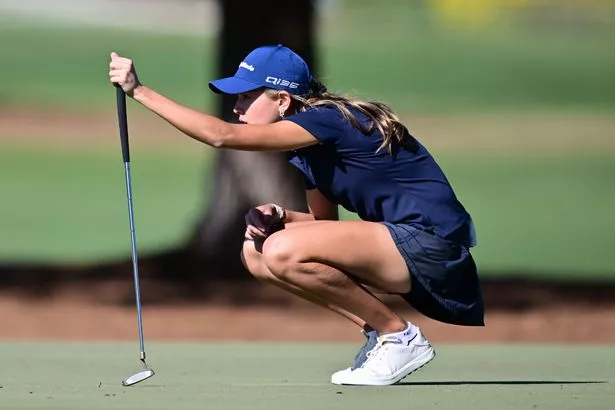 Trump made bogey on each of the first four holes to start her round