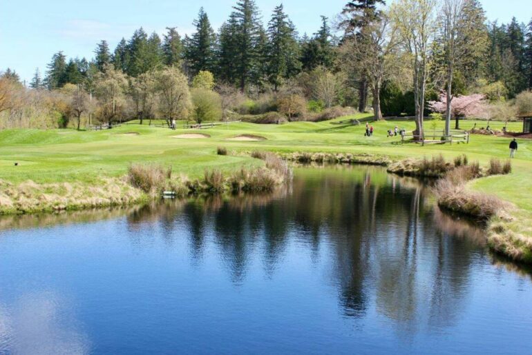 Cordova Bay Golf Club in Saanich features an 18-hole circuit alongside a nine-hole par-3 course. (Tony Trozzo/Saanich News)